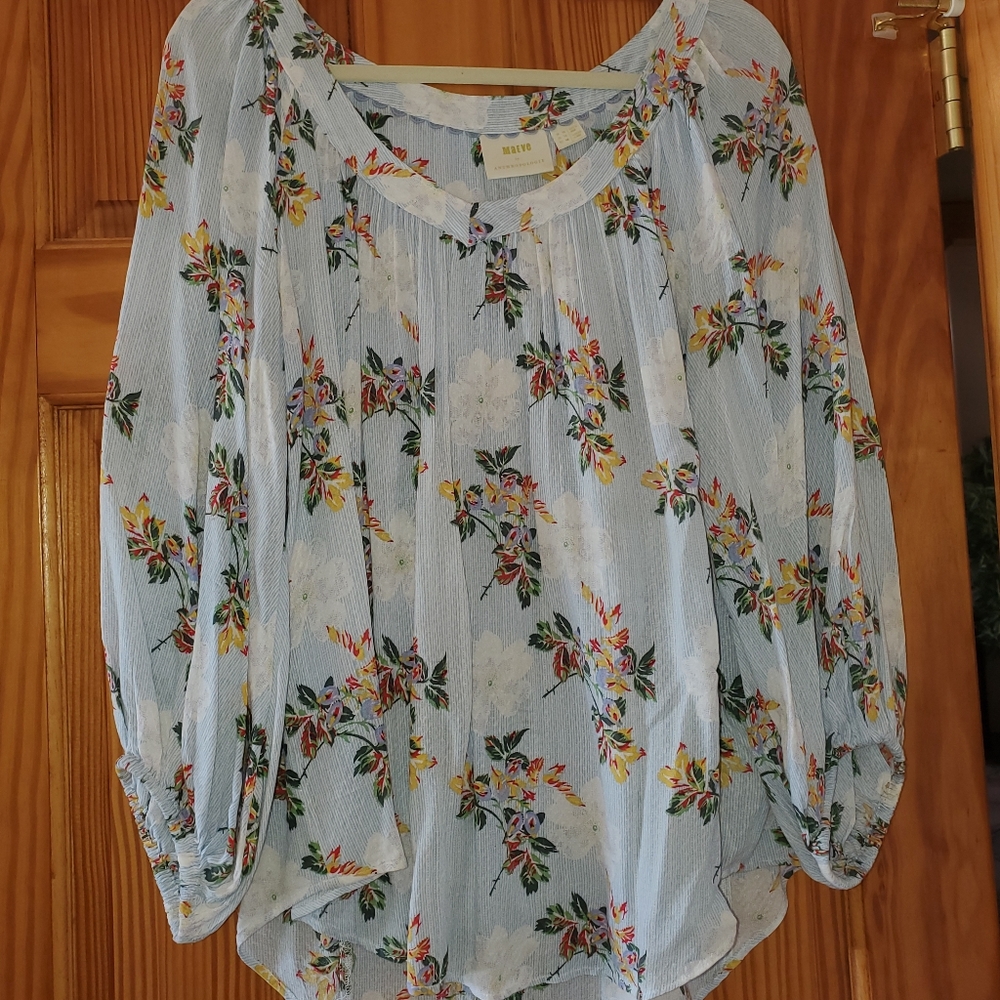 Maeve from Anthropologie blouse.
